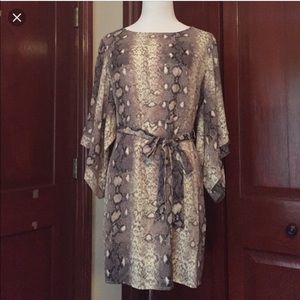 Snakeskin dress